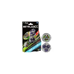 HASBRO - TROMPO BEYBLADE X YELL KONG 3-60GB Y HELM KNIGHT 5-80T