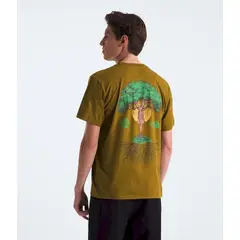 THE NORTH FACE - Polera S/S Crown Shyness Tee Hombre - Marrón