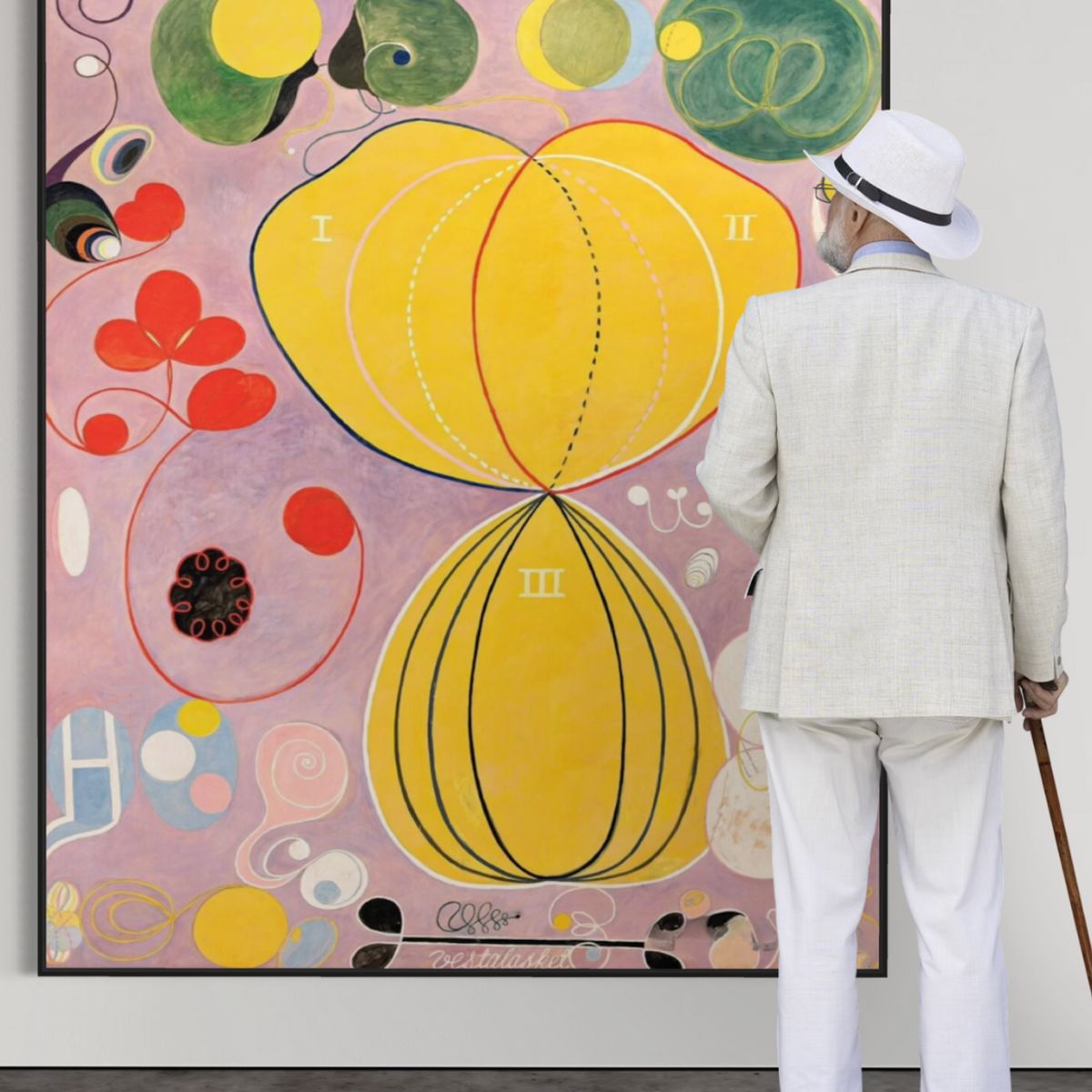 GENERICO - Cuadro abstracto decorativo 150 x 180