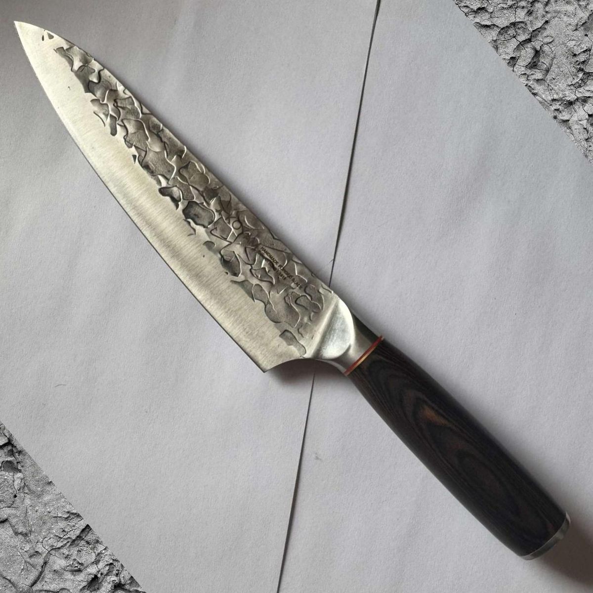 KOYAM - KOYAM Cuchillo Chef 20,5cm Acero 1.4116 Forjado - Hecho a Mano
