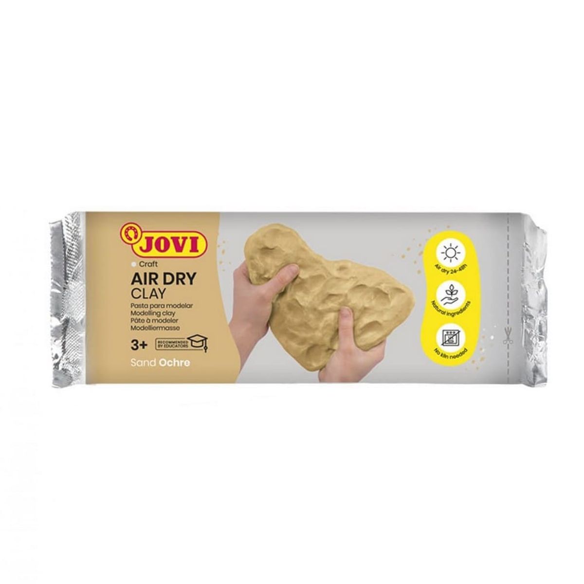JOVI - Pasta para Modelar 250g Ocre Jovi Air Dry Clay