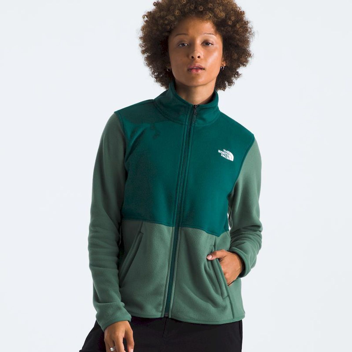 THE NORTH FACE - Polar Glacier Mujer - Verde