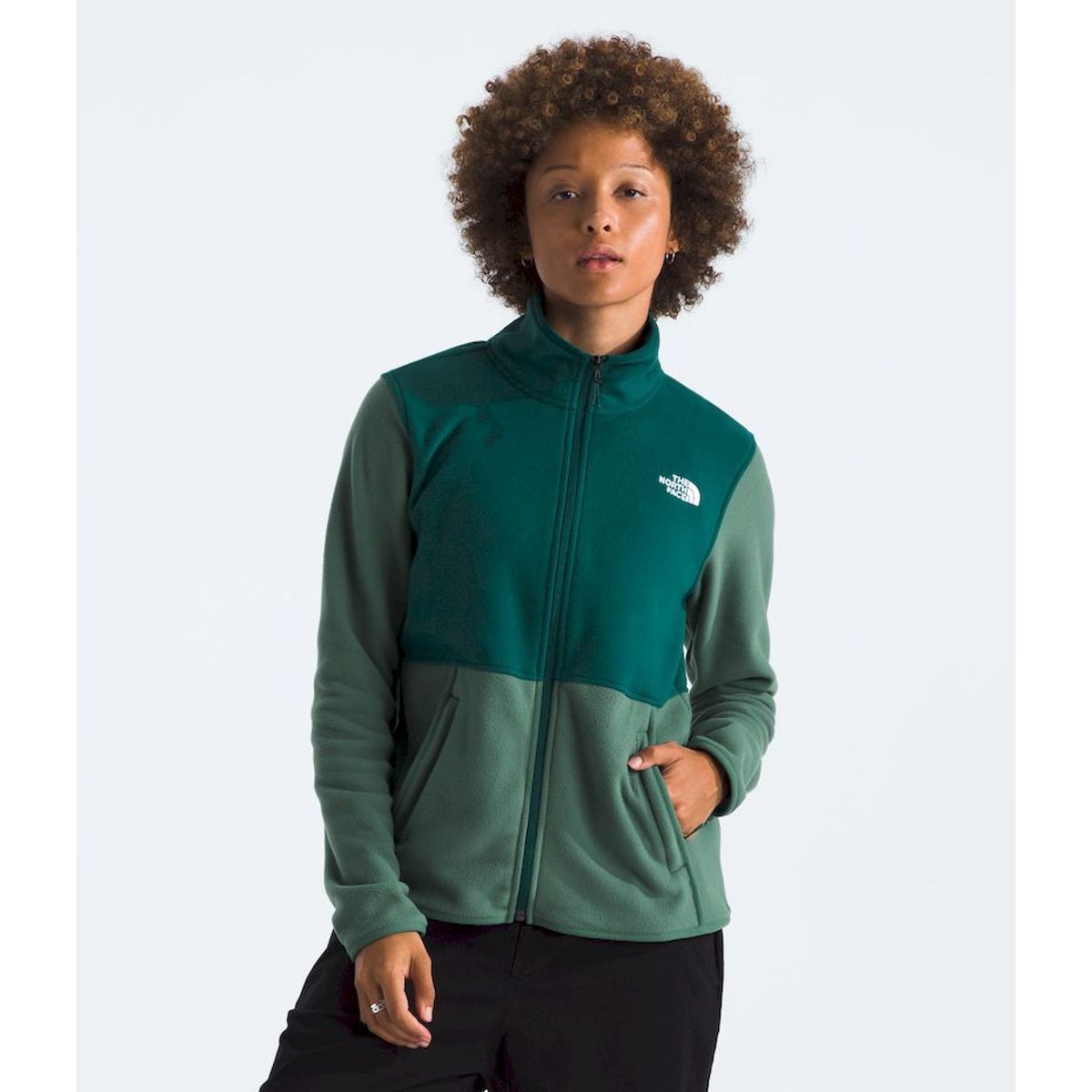 THE NORTH FACE - Polar Glacier Mujer - Verde