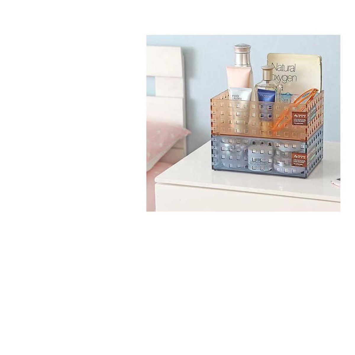 GENERICO - Pack 6 Caja Organizadora Plástica