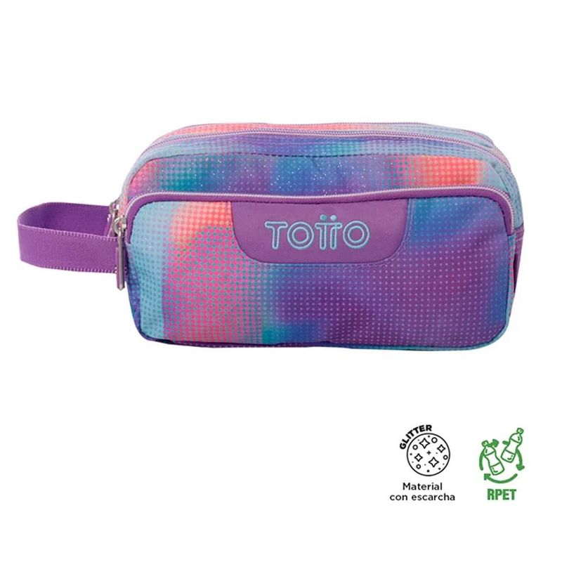 GENERICO - Estuche Totto Agapec Glitter Multiuso