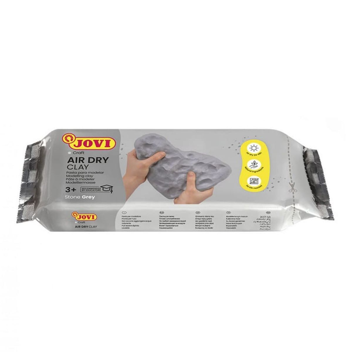 JOVI - Pasta para Modelar Gris Jovi Air Dry Clay 250GR