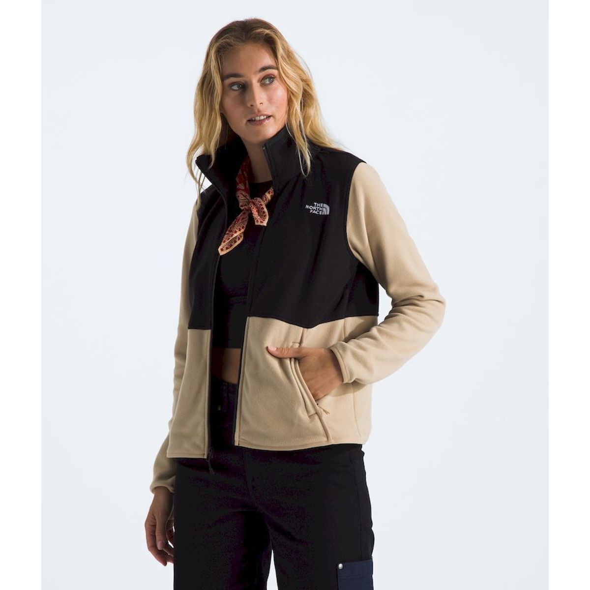 THE NORTH FACE - Polar Glacier Mujer - Beige
