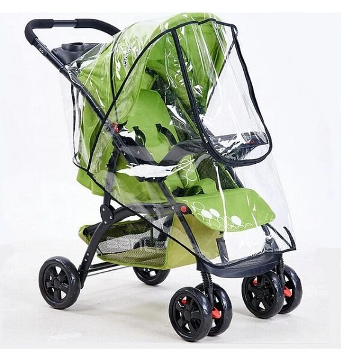 GENERICO - Cubre coche impermeable con ventanilla para bebe