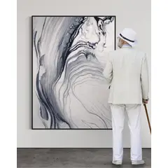 GENERICO - Cuadro abstracto decorativo 120 x 160