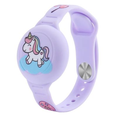 Generico Pulsera Impermeable Para Airtag Niños Cartoon Pony