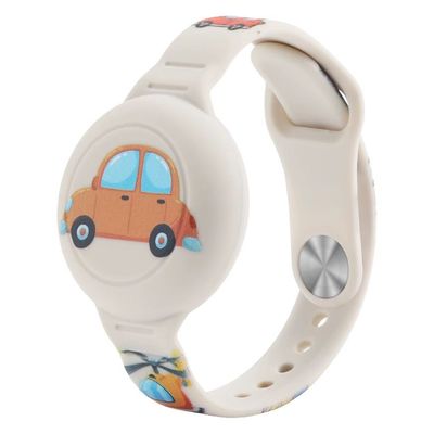 Generico Pulsera Impermeable Para Airtag Niños Cartoon Auto