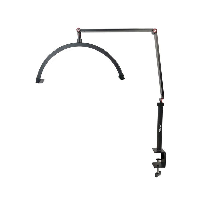 GENERICO - Lampara De Luz Led Media Luna Para Escritorio HD-M3X