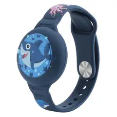 GENERICO - Pulsera Impermeable Para Airtag Niños Cartoon Tiburon