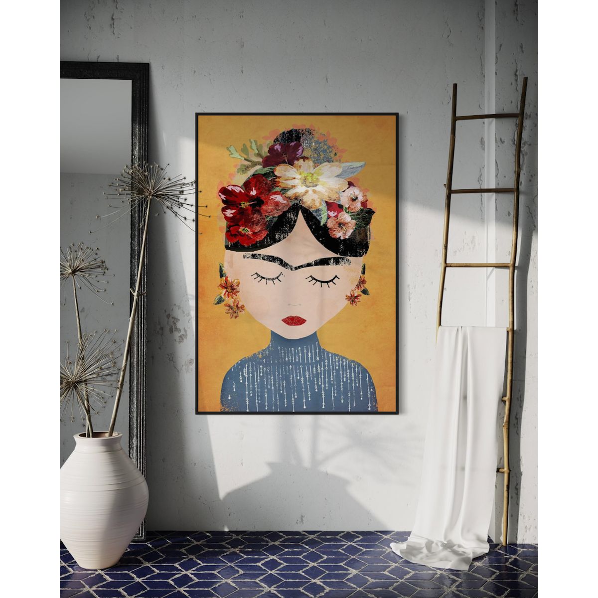 GENERICO - Cuadro decorativo abstracto 100 x 150