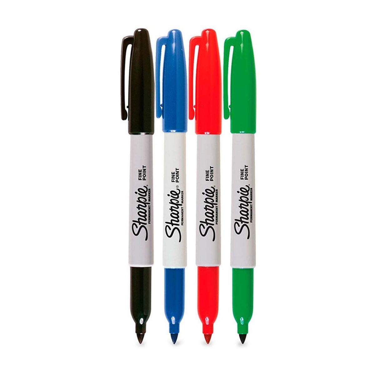 SHARPIE - Set 4 Marcadores Permantente Sharpie Colores Básicos