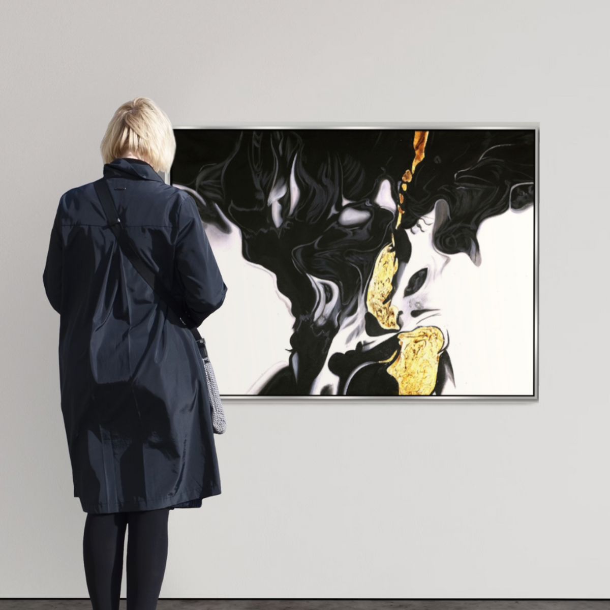 GENERICO - Cuadro decorativo abstracto 120 x 90