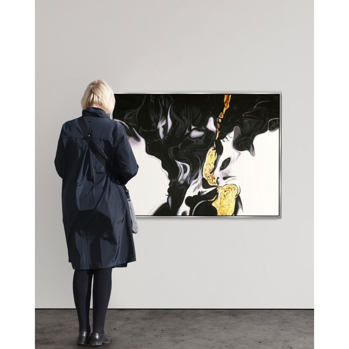 GENERICO - Cuadro decorativo abstracto 120 x 90