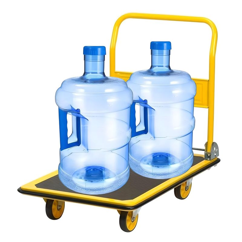 PROCHEF - Carro de Acero para 150 kg. Plegable. 63x47 cm.