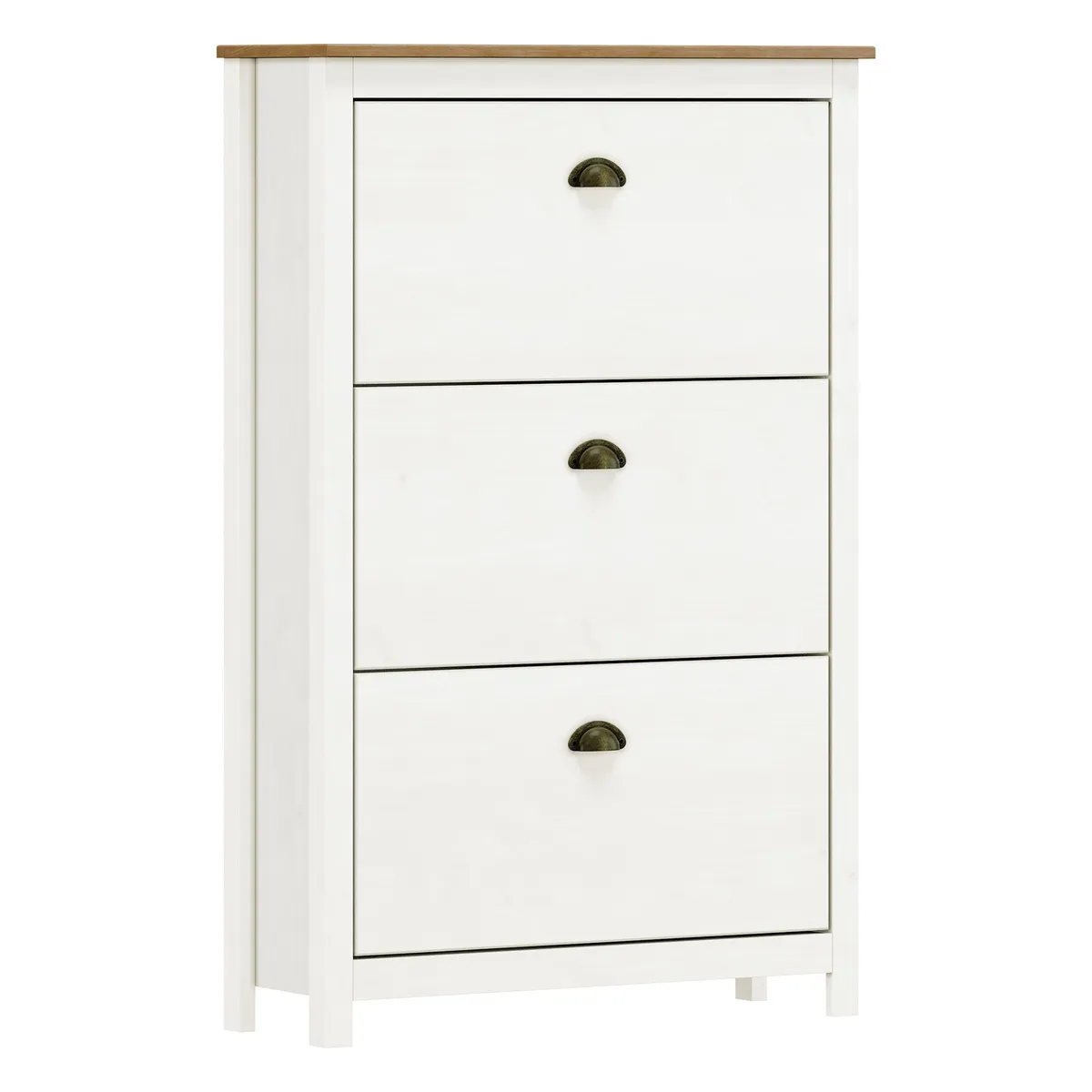 ROCA - Zapatero Posadas 3 puertas blanco-roble