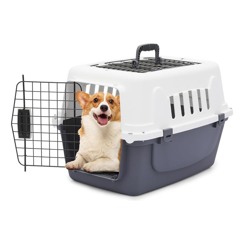 EVERSO - Canil Para Mascota Transporte Canil Para Gatos Perros 47cm-