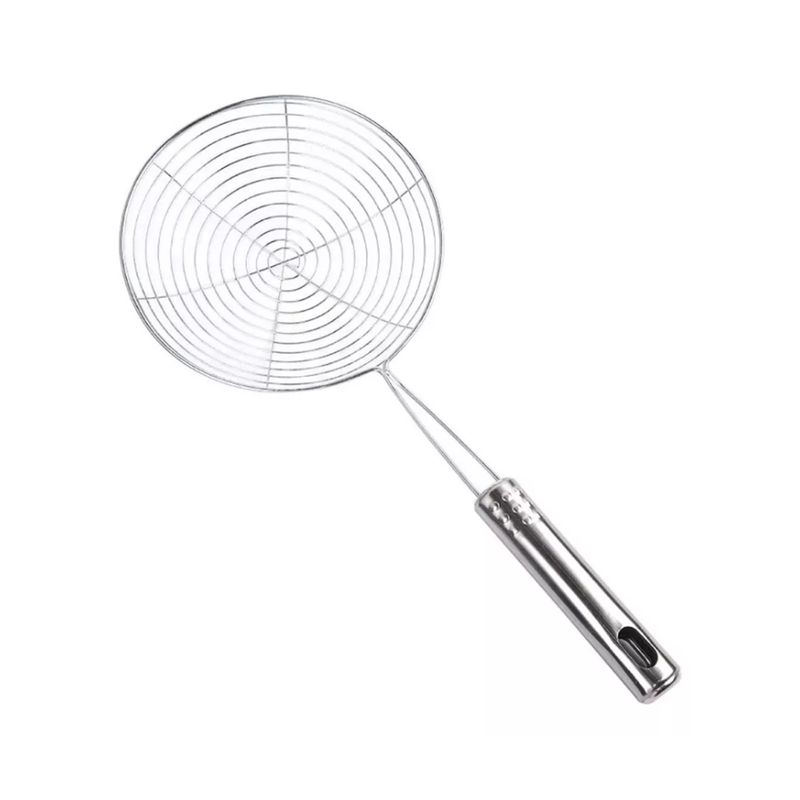 GENERICO - Colador Para Freir Multiuso Acero Inoxidable 39cm Total
