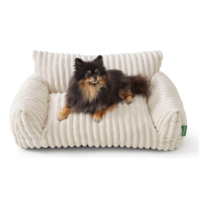 EVERSO - Cama Mascota Sofá Ultrasuave Para Gato Perro 61x45x25cm