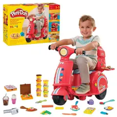 HASBRO - F8803 PLAYDOH PIZZA DELIVERY SCOOTER PLAYSET