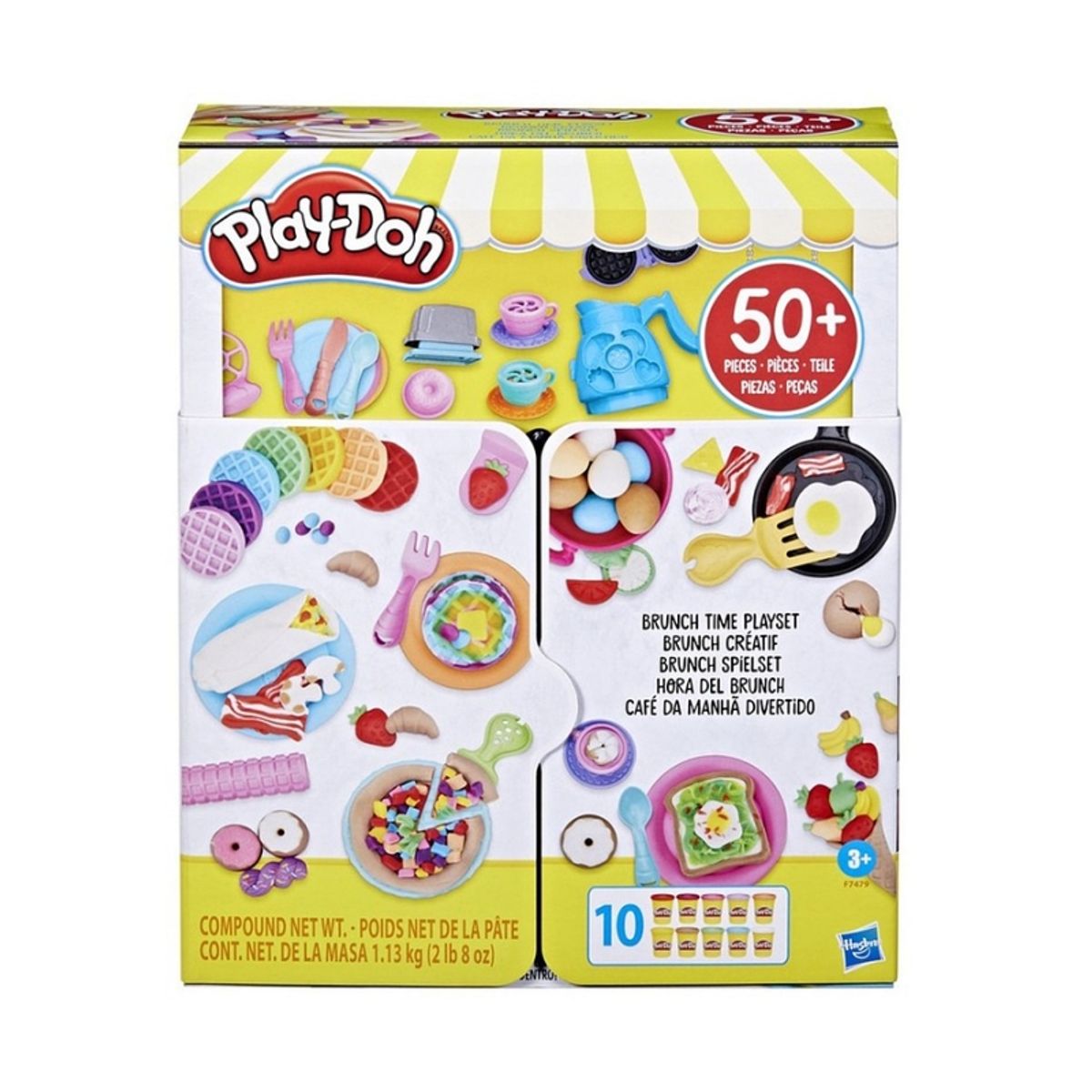 HASBRO - HASBRO F7479 PLAYDOH BRUNCH TIME PLAYSET