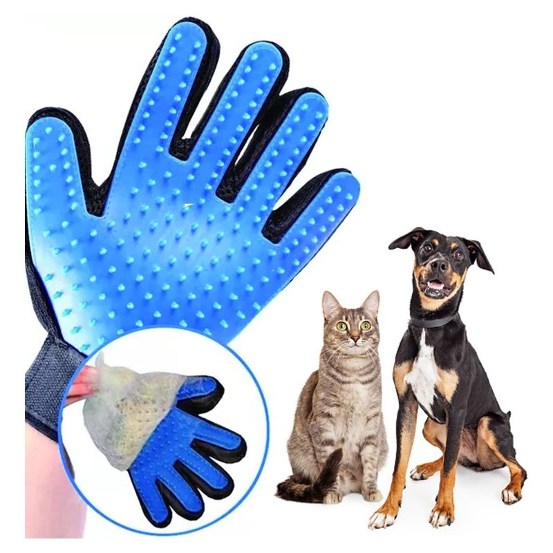 EVERSO - Guante Cepillo De Perros Removedor Guante Quita Pelos Pelusa-