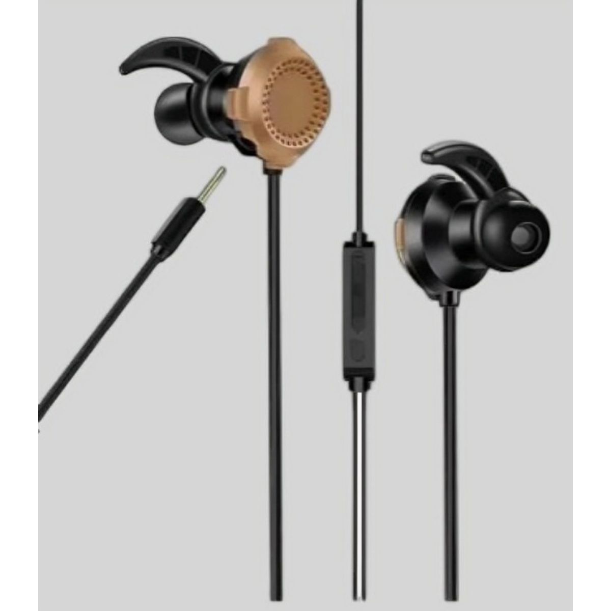 GENERICO - Audifono Gaming Headset Juegos Y Celular XY-G01 DORADO