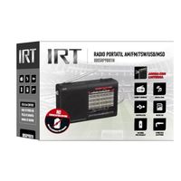 Radio Portatil AM/FM/SW/USB/MSD 9 bandas
