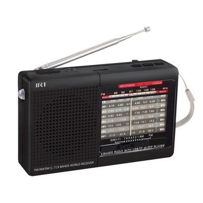 Imagen 2 del producto Radio Portatil AM/FM/SW/USB/MSD 9 bandas