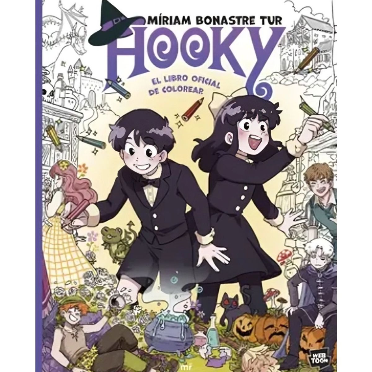 TOP10BOOKS - LIBRO Hooky. El Libro Oficial De Colorear - Hooky. El Libro Oficial De Colorear