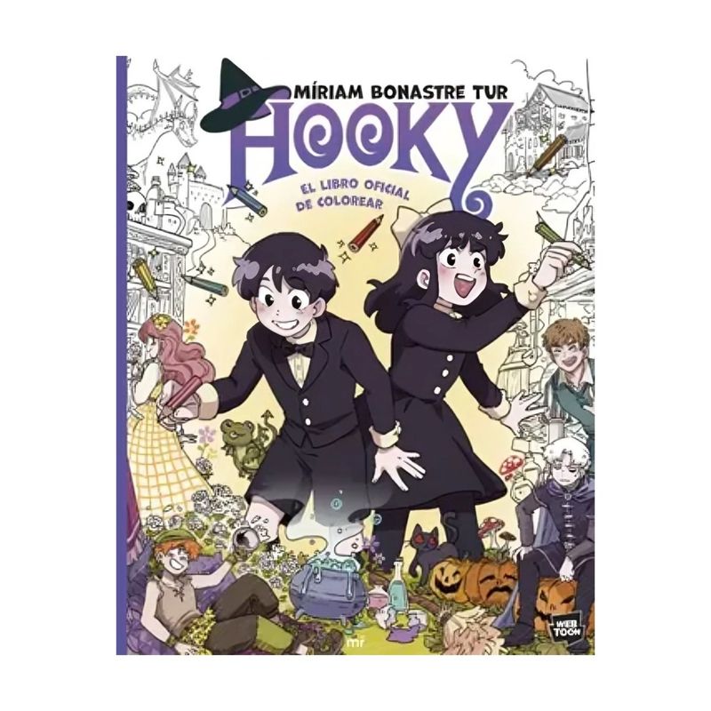 TOP10BOOKS - LIBRO HOOKY. EL LIBRO OFICIAL DE COLOREAR / HOOKY. EL LIBRO OFICIAL DE COLOREAR
