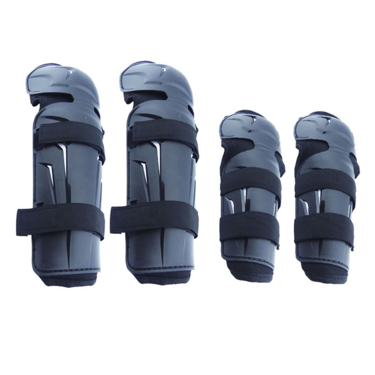 OEM - Set Protecciones Rodillera y Codera para Moto PM716