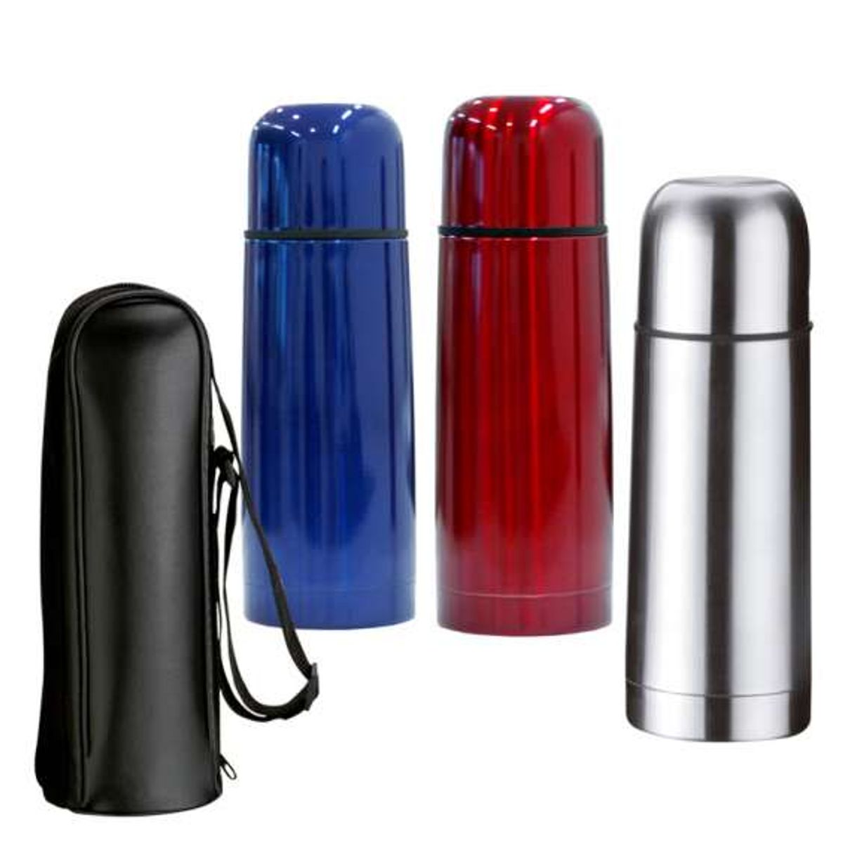 GENERICO - Termo De Acero Inoxidable 750 Ml Rojo