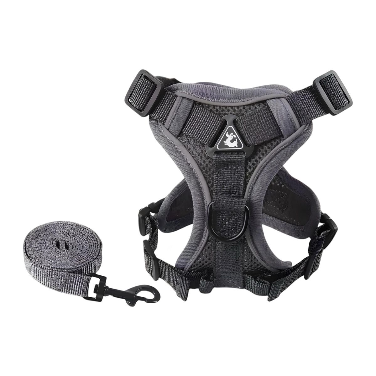 LUBABYCAS - Arnés Para Perro Ajustable Con Correa Reflectantes M