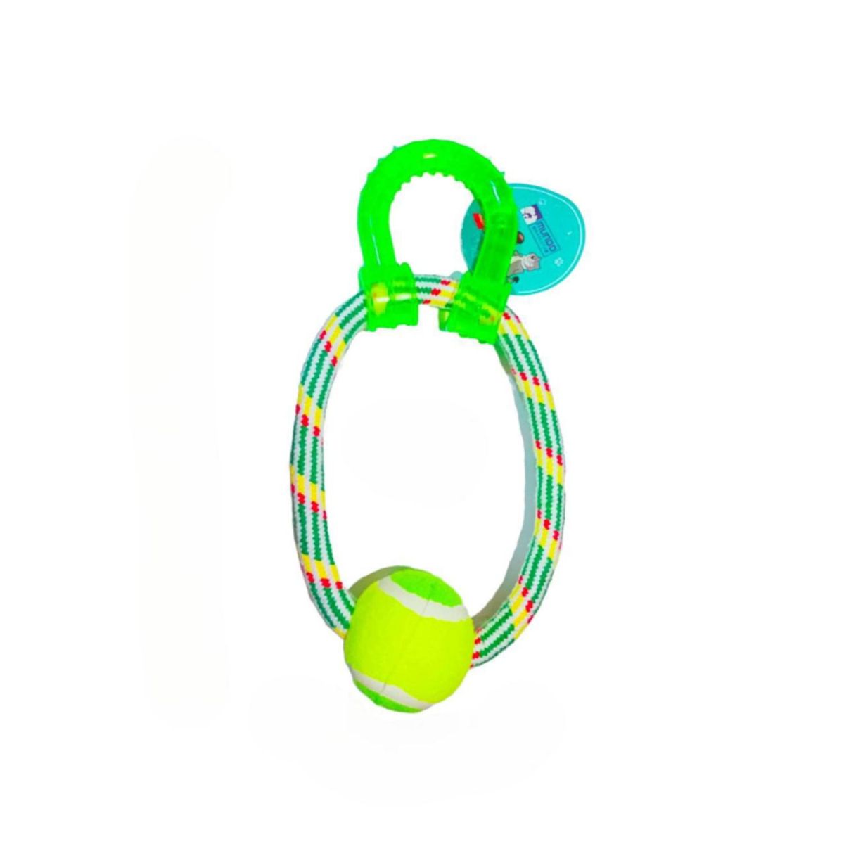 GENERICO - Juguete De Cuerda Para Halar Con Pelota Perros Mascotas