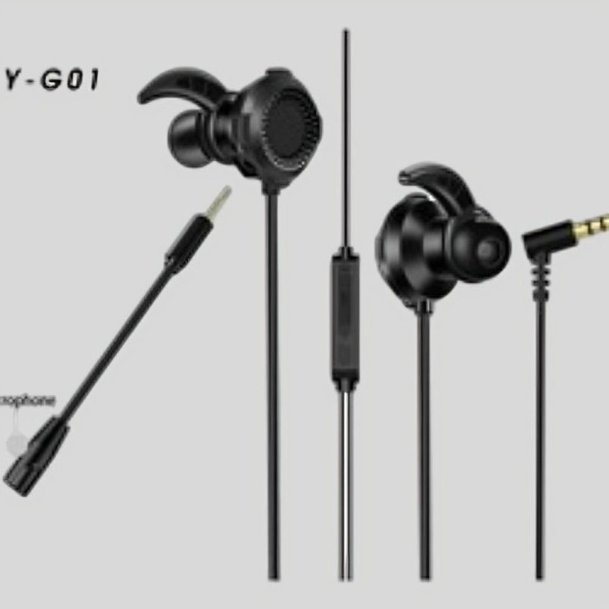 GENERICO - Audifono Gaming Headset Juegos Y Celular XY-G01 NEGRO