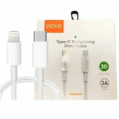 GENERICO - Cable Datos Y Carga Compatible Con iPhone iPad iPod TIPO c - Lightning