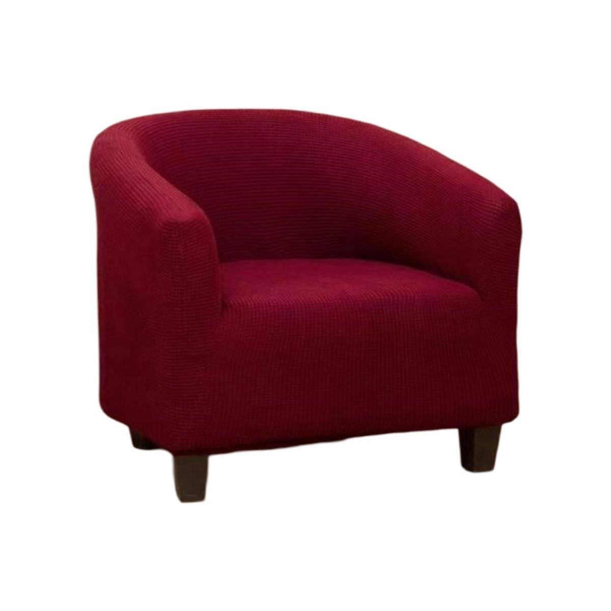 GENERICO - Funda Poltrona Sofa Texturizada Ajustable BURDEO