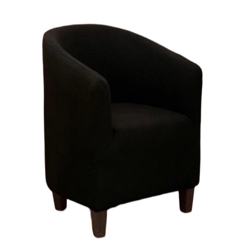 GENERICO - Funda Poltrona Sofa Texturizada Ajustable NEGRO