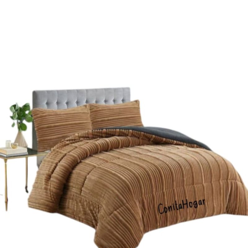 GENERICO - Cubrecama o cobertor Plush con Chiporro; 2 plazas