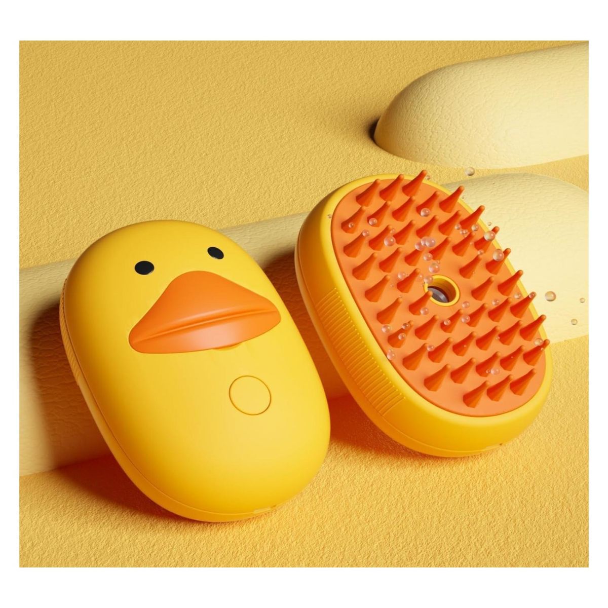 GENERICO - Cepillo Con Vapor Para Limpieza Y Masajes Para Mascotas Amar