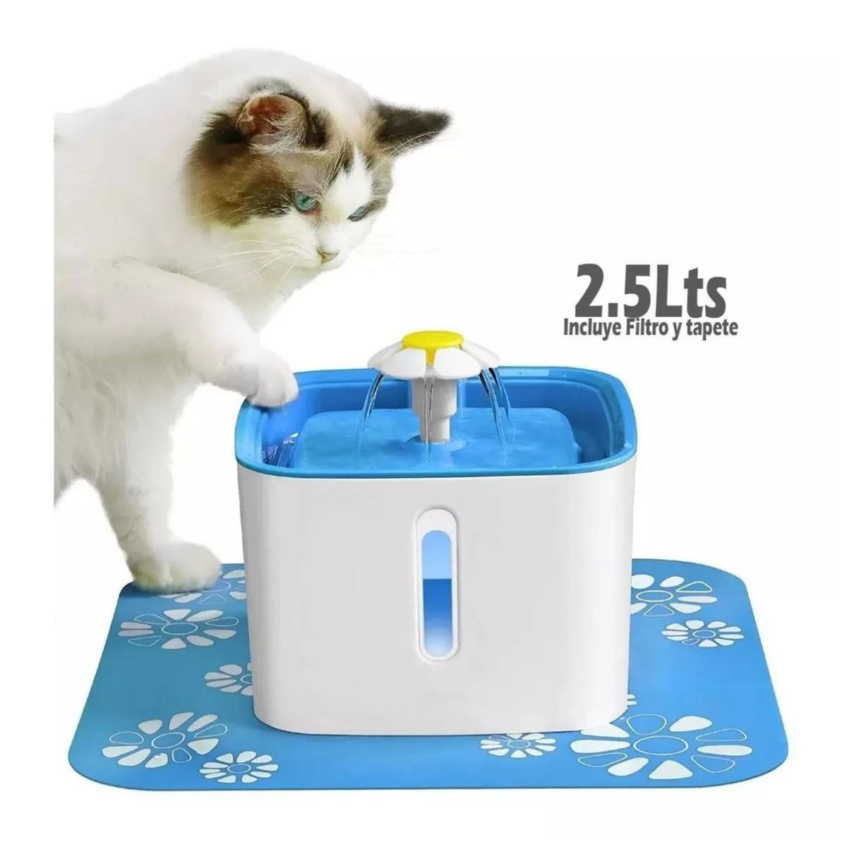 GENERICO - Dispensador De Agua Automatico Tipo Fuente Para Mascotas