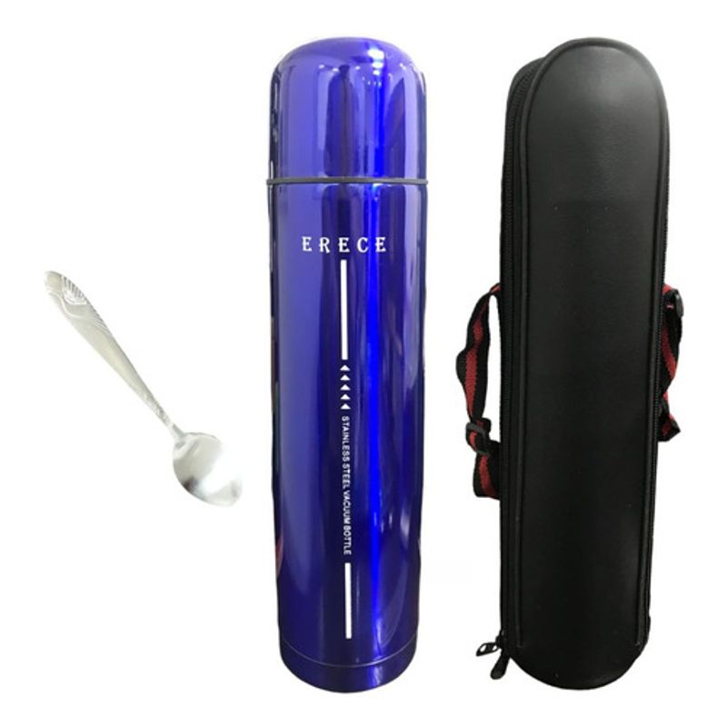 GENERICO - Termo De Acero Inoxidable 750 Ml Azul