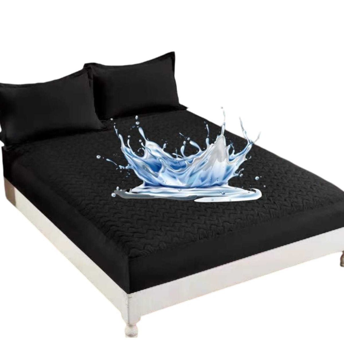 GENERICO - Protector de colchón 2 plazas IMPERMEABLE