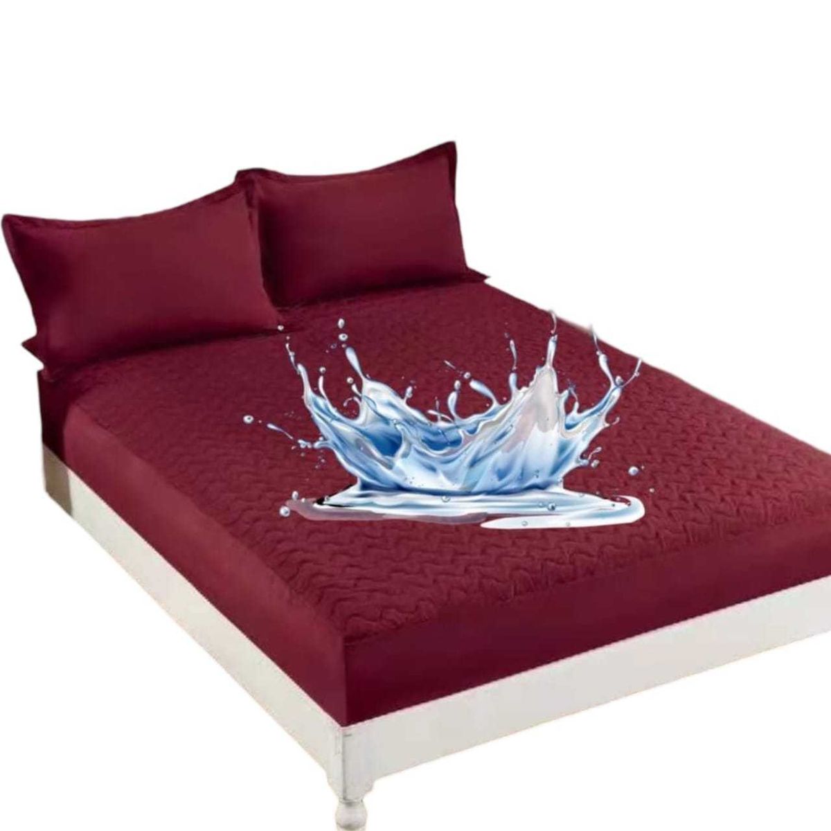 GENERICO - Protector de colchón 2 plazas IMPERMEABLE