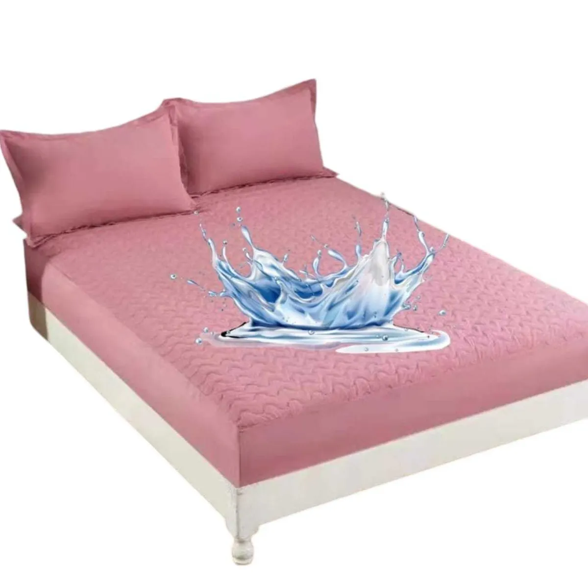 GENERICO - Protector de colchón 2 plazas IMPERMEABLE