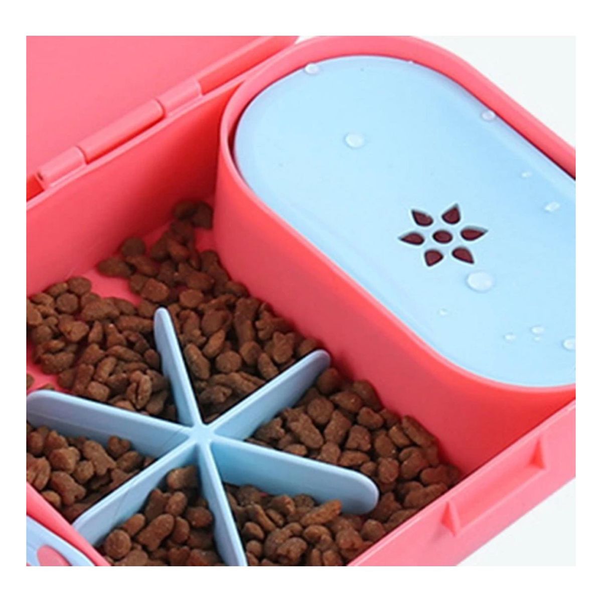 GENERICO - Lonchera Mascotas Plato Bebedero Portatil Para Mascotas